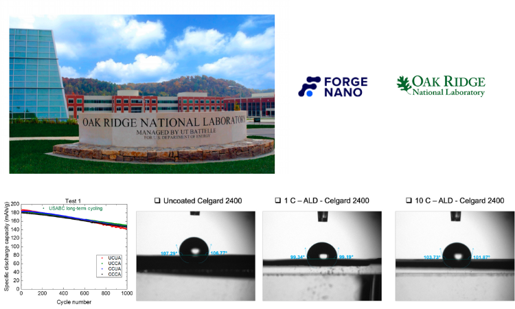 美国能源部联合橡树岭国家实验室发布成果：Forge Nano ALD技术助力降低锂电制造能耗与成本